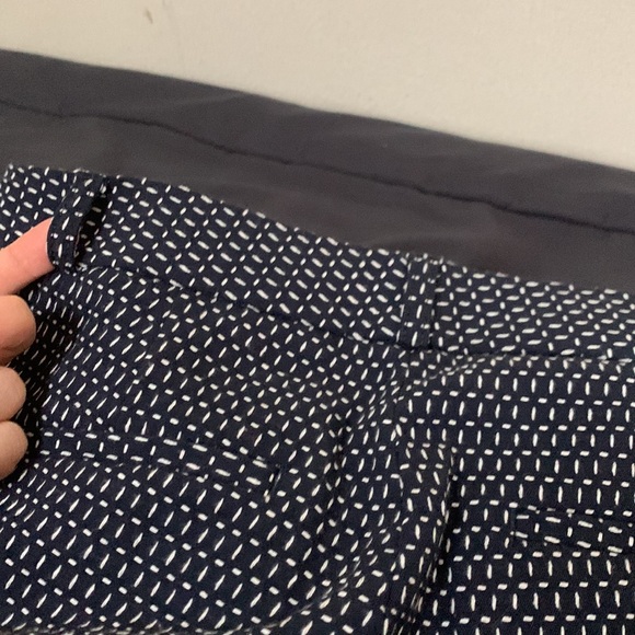 White dotted black semi formal pants - Picture 8 of 8